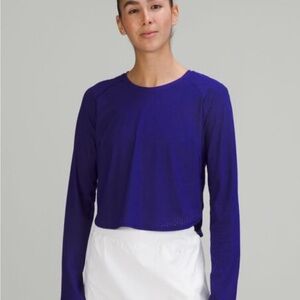 Lululemon Crew Neck UV Protection Running Long Sleeve Shirt